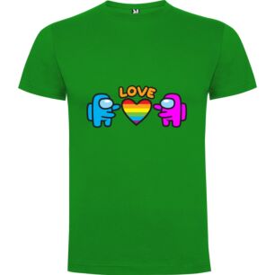 Love's Rainbow Elephants Tshirt