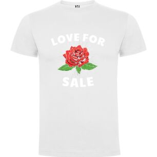 Love's Rosy Art Sale Tshirt σε χρώμα Λευκό Large