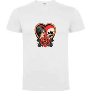 Love & Skeletons Tshirt σε χρώμα Λευκό Small
