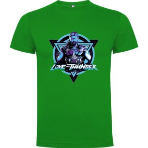 Love & Thunder: Stanced  or  Marvel's Thunder God Tshirt