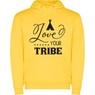 Love Your Tribe: True Style Φούτερ με κουκούλα