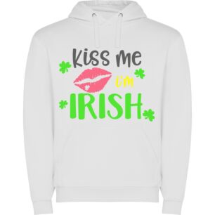 Lucky Irish Kiss: Hi-Res Celebrations! Φούτερ με κουκούλα
