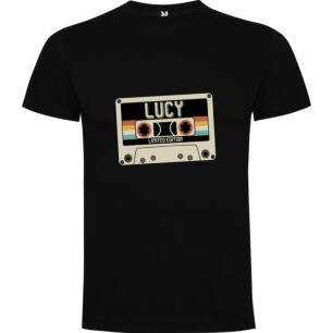 Lucky Lucy Mixtape Tshirt σε χρώμα Μαύρο 5-6 ετών