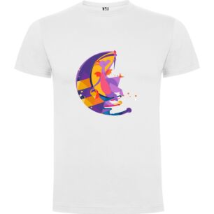 Lunar Goddess Illustration Tshirt σε χρώμα Λευκό 3-4 ετών