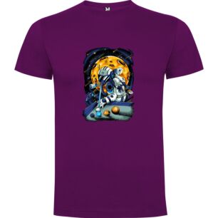 Lunar Retro Robot Pool Tshirt