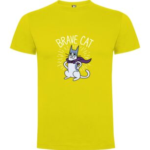 Magical Cat Cape Tshirt σε χρώμα Κίτρινο 7-8 ετών
