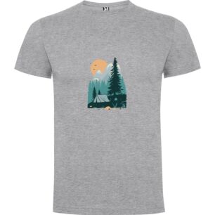 Majestic Mountain Camping Tshirt