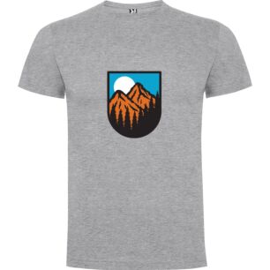 Majestic Mountain Moon Tshirt σε χρώμα Γκρι XLarge