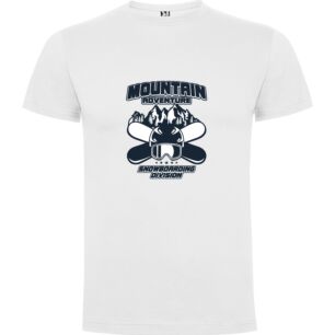 Majestic Mountain Shredders Tshirt σε χρώμα Λευκό Large
