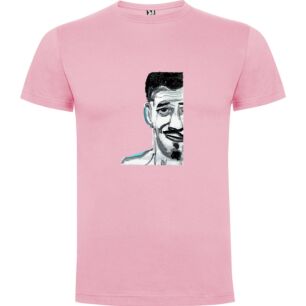 Majestic Mustached Man Tshirt