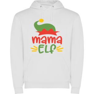 Mama's Magical Mana Logo Φούτερ με κουκούλα σε χρώμα Λευκό Large