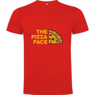 Man-Faced Pizza Piece Tshirt
