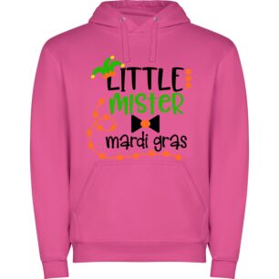 Mardi Gras Mini Jester Φούτερ με κουκούλα