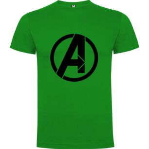 Marvelous Avengers Logo Raglan Tshirt