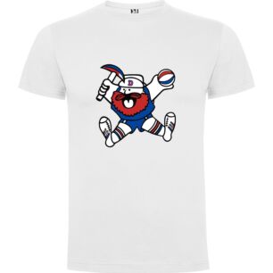 Mascot Mash-up Mania Tshirt σε χρώμα Λευκό 9-10 ετών