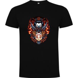 Masked Cat Samurai Tshirt