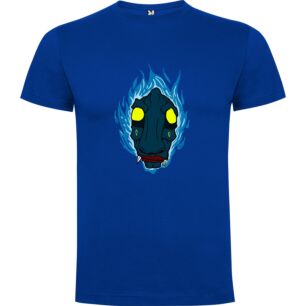 Masked Neon Inferno Fury Tshirt