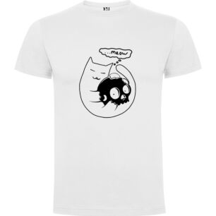 McBess' Spooky Kitty Illustration Tshirt