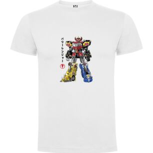 Mecha Mania: Robot Fusion Tshirt σε χρώμα Λευκό 3-4 ετών