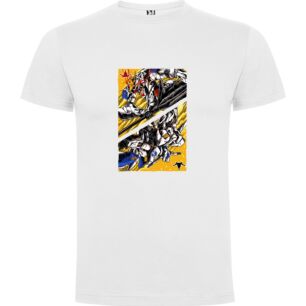 Mecha Ski Adventure Tshirt σε χρώμα Λευκό XXXLarge(3XL)