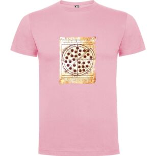 Medieval Pizza Drawing Tshirt