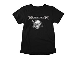 Megadeth Logo Vic Rattlehead T-Shirt