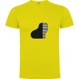 Melodic Monochrome Masterpiece Tshirt σε χρώμα Κίτρινο Small