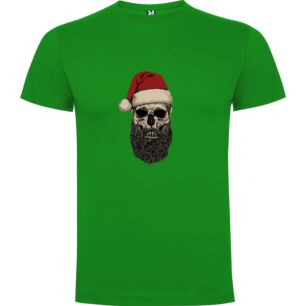 Merry Bearded Skull Tshirt