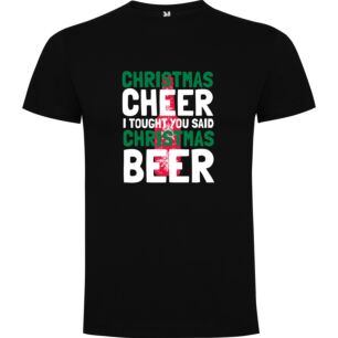Merry Beer Cheers Yah Tshirt