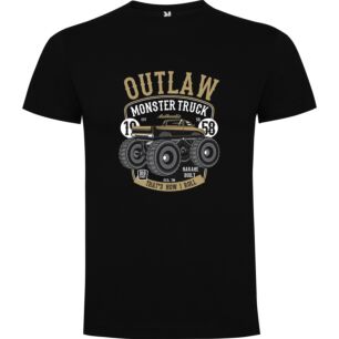 Metal Monster Truck Tee Tshirt