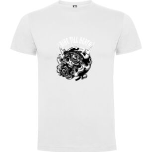 Metal Skull Biker Tshirt