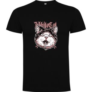 Metallic Feline Fashion Tshirt