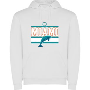 Miami Dolphins Illustrated Bliss Φούτερ με κουκούλα σε χρώμα Λευκό 11-12 ετών