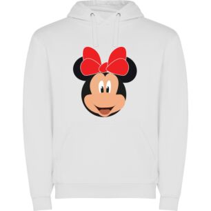 Mickey's Lovely Red Bow Φούτερ με κουκούλα