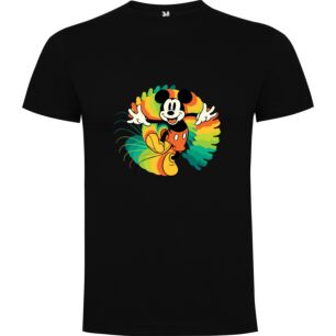 Mickey's Retro Colorful Flight Tshirt