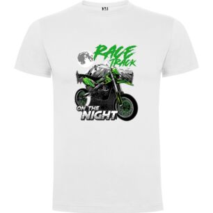 Midnight Motocross Majesty Tshirt σε χρώμα Λευκό Small