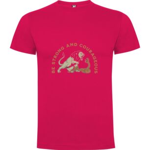Mighty Predators: Strong & Courageous Tshirt