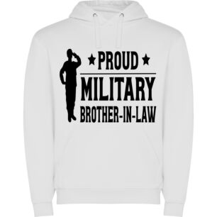 Militaristic Smirk: Proud Brotherhood Φούτερ με κουκούλα