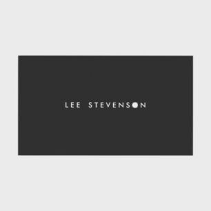 Minimalist Rustic Kraft Professional Square Business Card