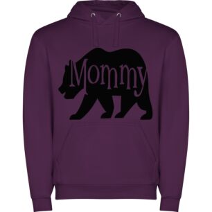 Mommy Bear: High-Quality Art Φούτερ με κουκούλα
