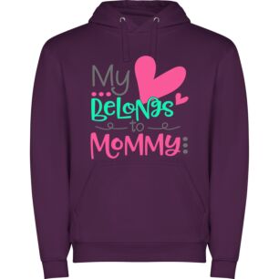 Mommy's Heart: Detailed and Cute Φούτερ με κουκούλα