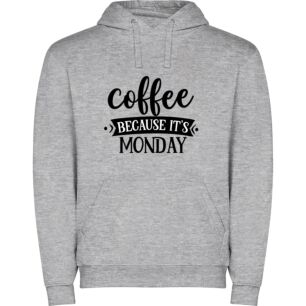 Monday Mornings: Coffee Galore Φούτερ με κουκούλα
