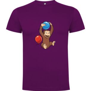 Monkey's Party Balloons Tshirt