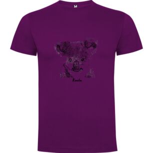 Monochromatic Koala Sketch Tshirt