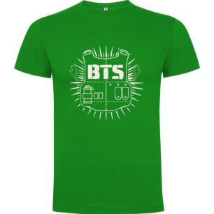 Monochrome BTS Designs Tshirt