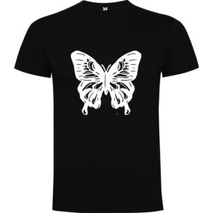 Monochrome Butterfly Ink Tshirt