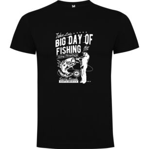 Monochrome Fishing Masterpiece Tshirt