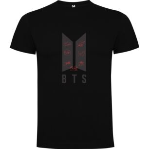 Monochrome Kpop Mashup Tshirt