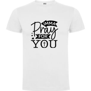 Monochrome Prayers Uploaded Tshirt σε χρώμα Λευκό