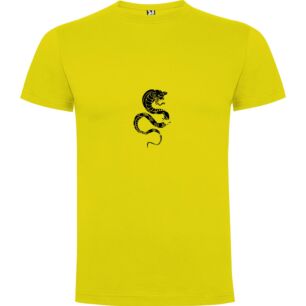 Monochrome Serpent's Embrace Tshirt
